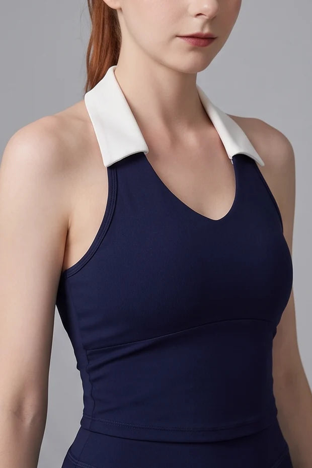 SVL Angelina Set Top - Navy