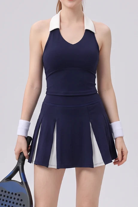 SVL Angelina Set Skirt - Navy