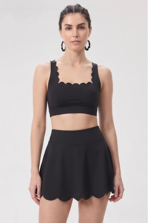 SVL Lea Skirt - Black