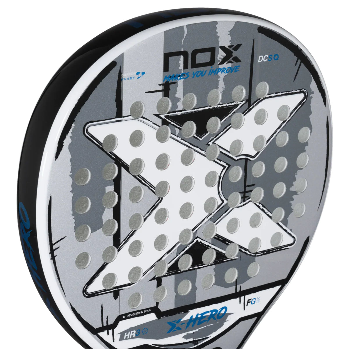 Nox X- Hero 2026 White Padel Racket