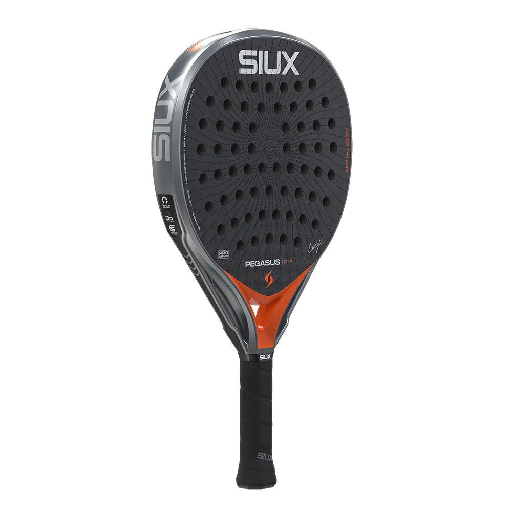Siux Pegasus Pro 2026 - Lava Orange - Padel Racket