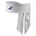 Babolat Tie Headband - White/Blue