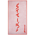 Babolat Towel - White/Strike Red