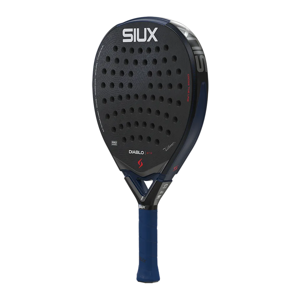 Siux Diablo Revolution Pro Night 2026 - Blue - Padel Racket