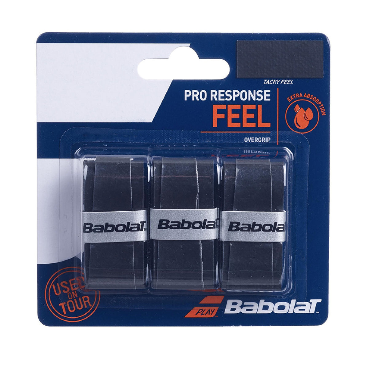 Babolat Overgrip Pro Response X3 - Black