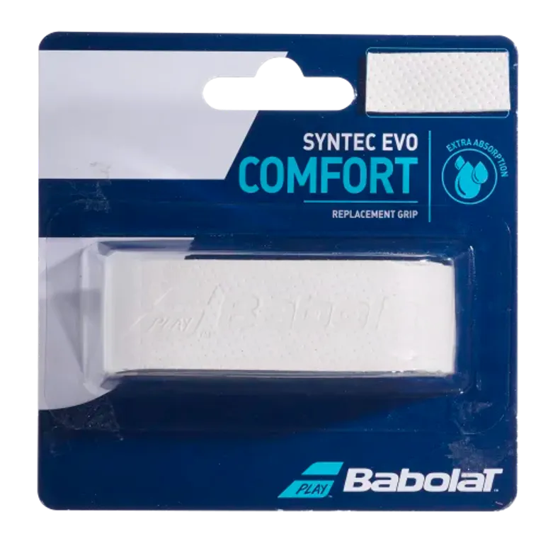 Babolat Replacement Overgrip Syntec Evo - White