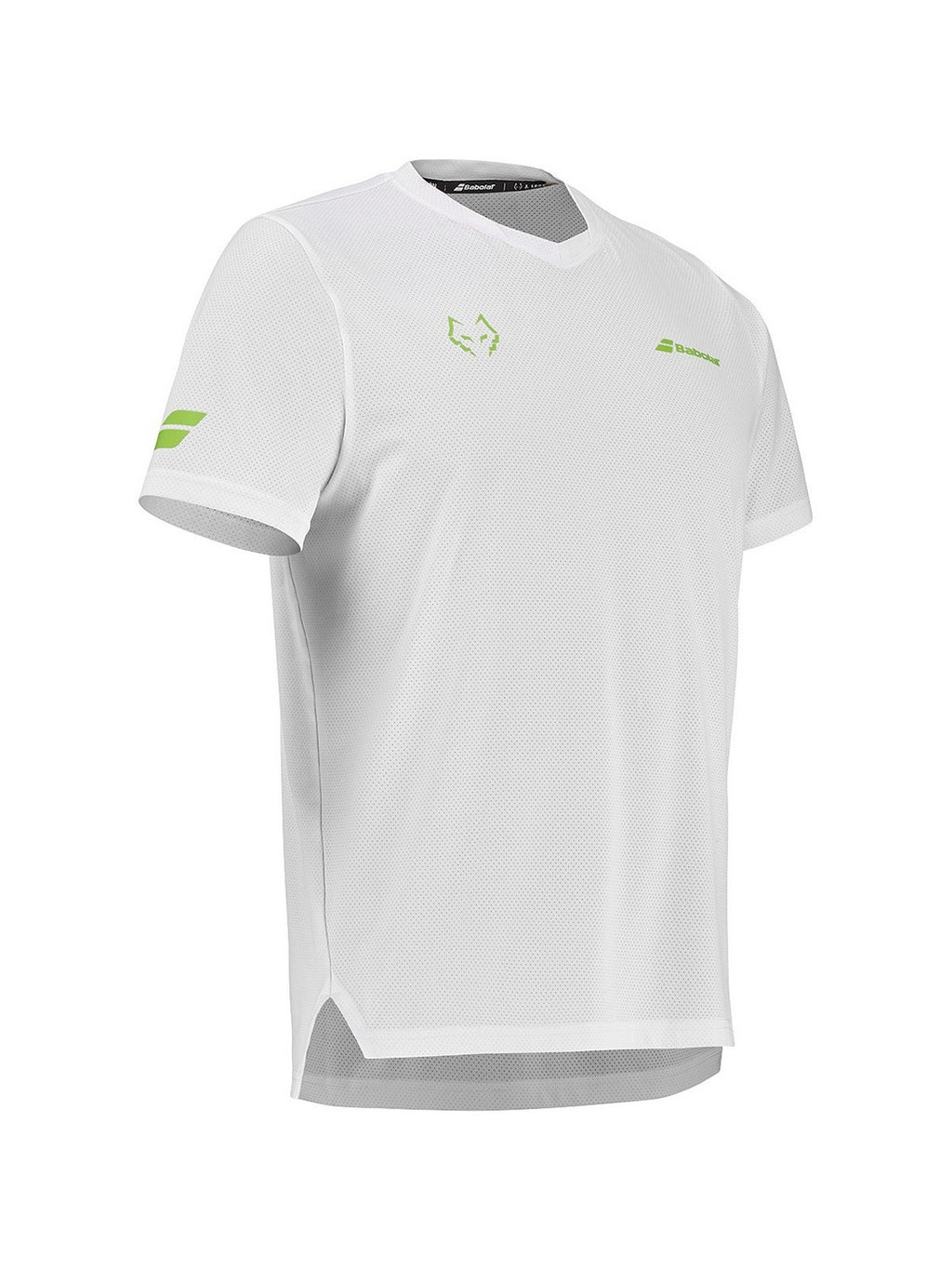 Babolat T-shirt Crew Neck Tee Juan Lebron - White