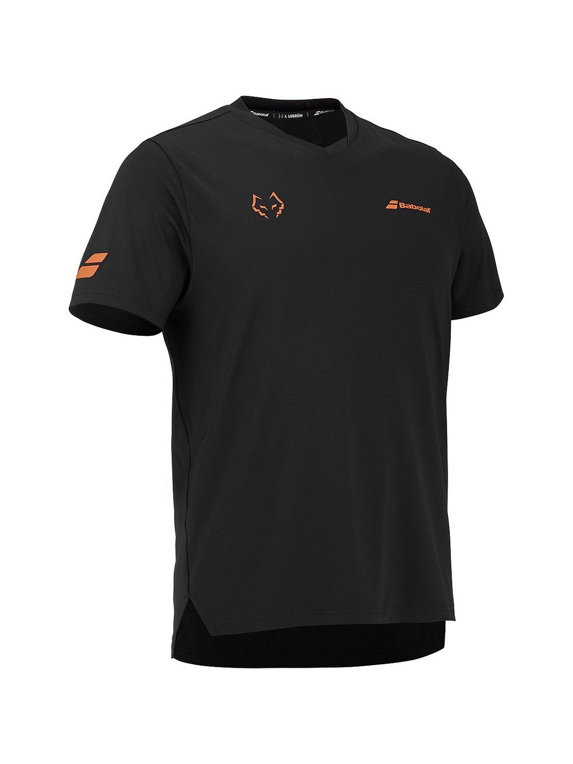 Babolat T-shirt Crew Neck Tee Juan Lebron - Black