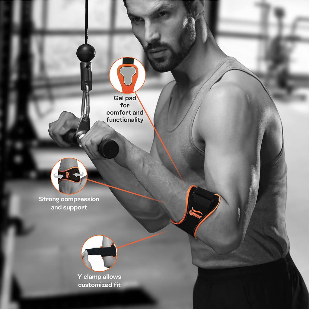 Elbow Support Pro - Neon Orange