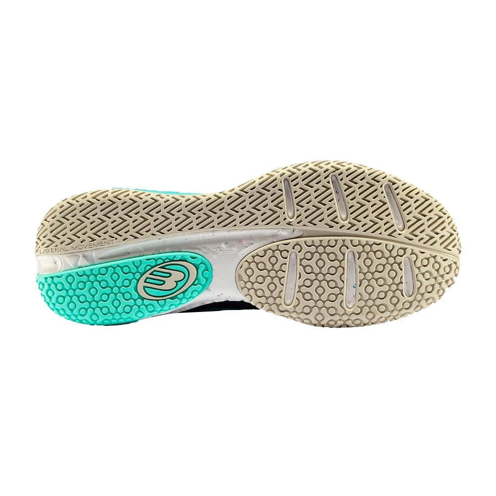 Bullpadel Shoes Ionic 24VI - Black / Turquoise