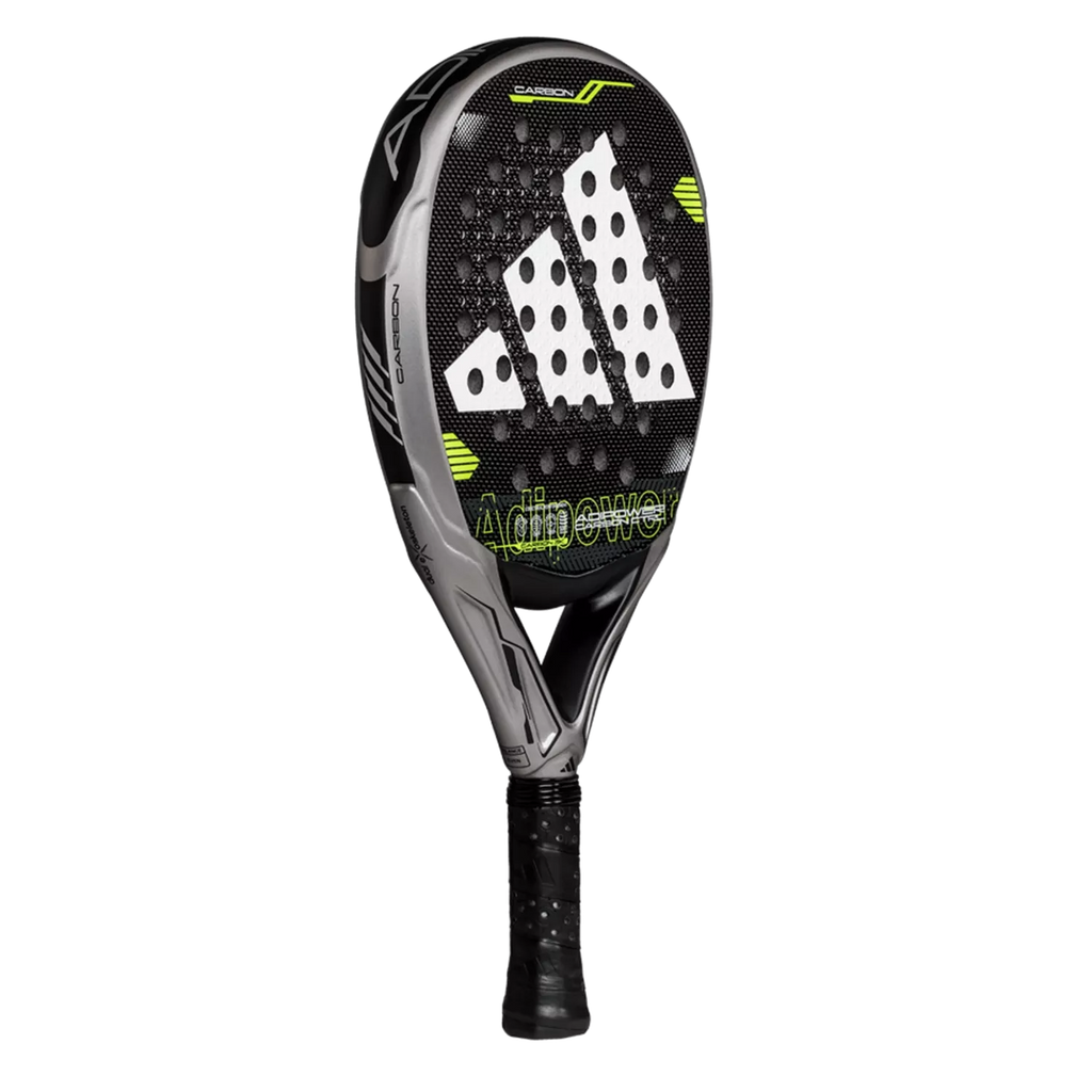 Adidas Adipower Carbon Ctrl - Silver/Lime - Padel Racket