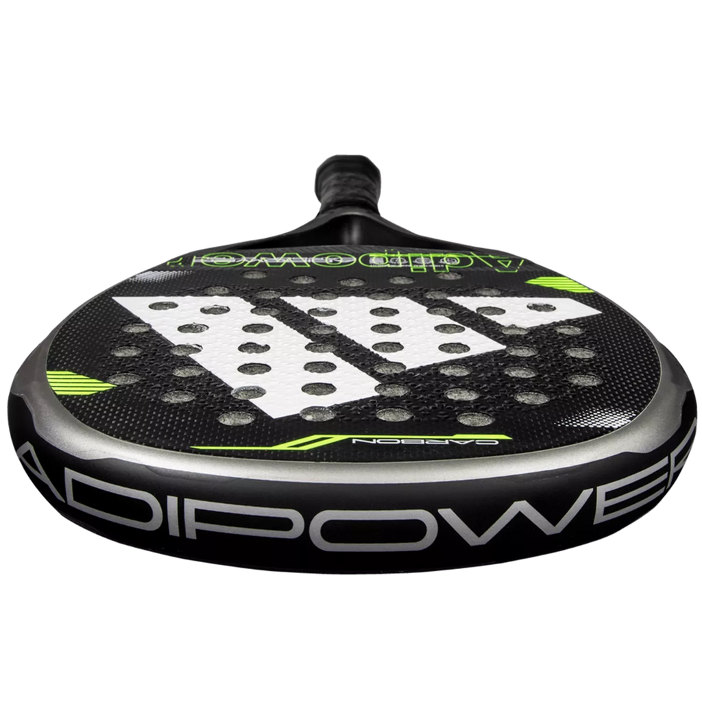 Adidas Adipower Carbon Ctrl - Silver/Lime - Padel Racket