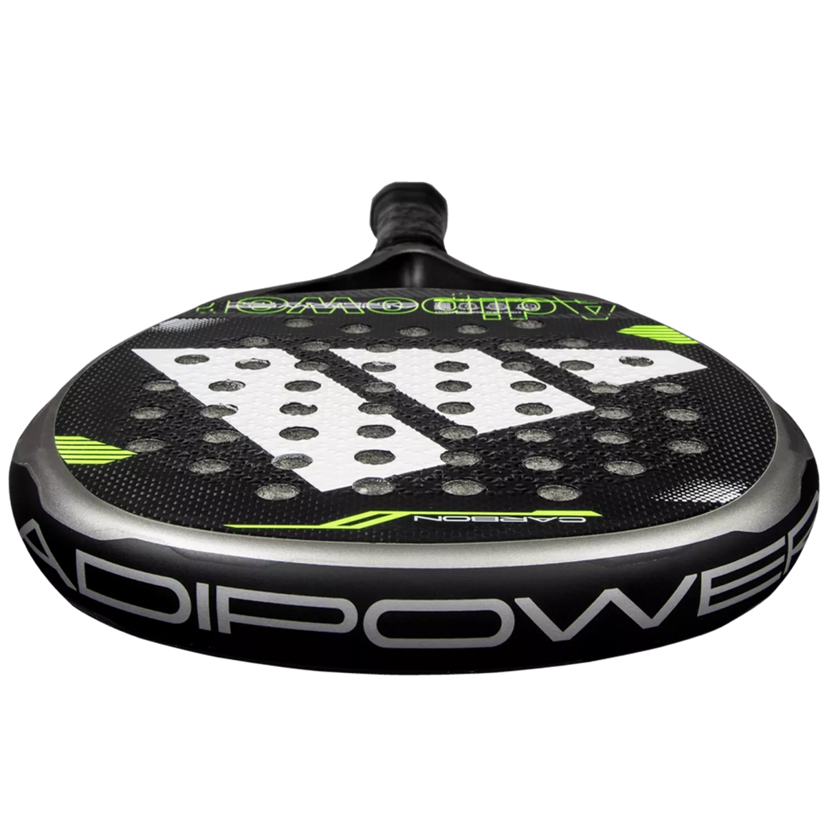 Adidas Adipower Carbon Ctrl - Silver/Lime - Padel Racket