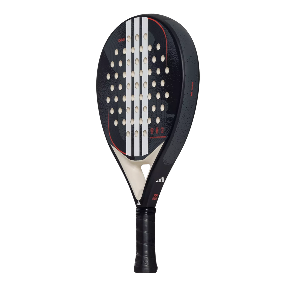 Adidas Drive 3.4 2025 - Black - Padel Racket
