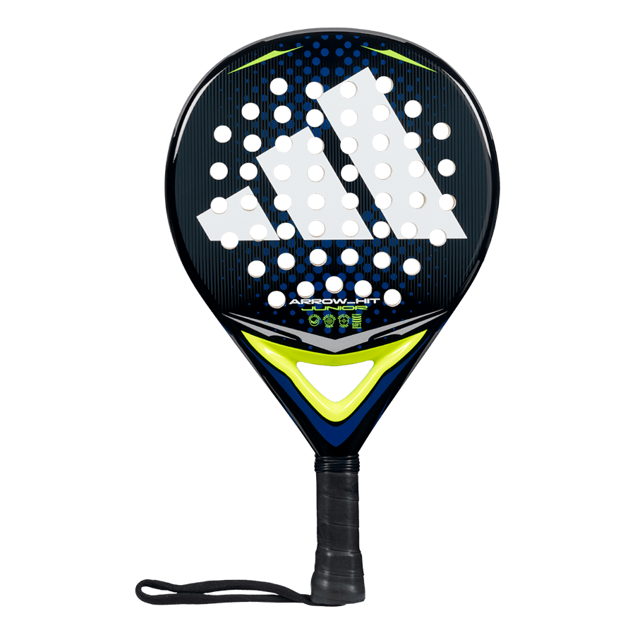 Adidas Arrow Hit Junior 2026 - White/Blue - Padel Racket