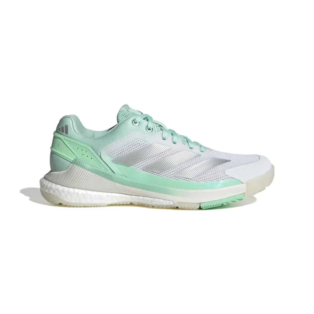 Adidas Crazyquick Boost Padel Shoes W 26 - Clear Mint/Silver Metallic/Pulse Mint