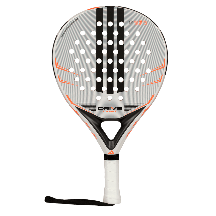 Adidas Drive Light 2026 - White/Orange - Padel Racket