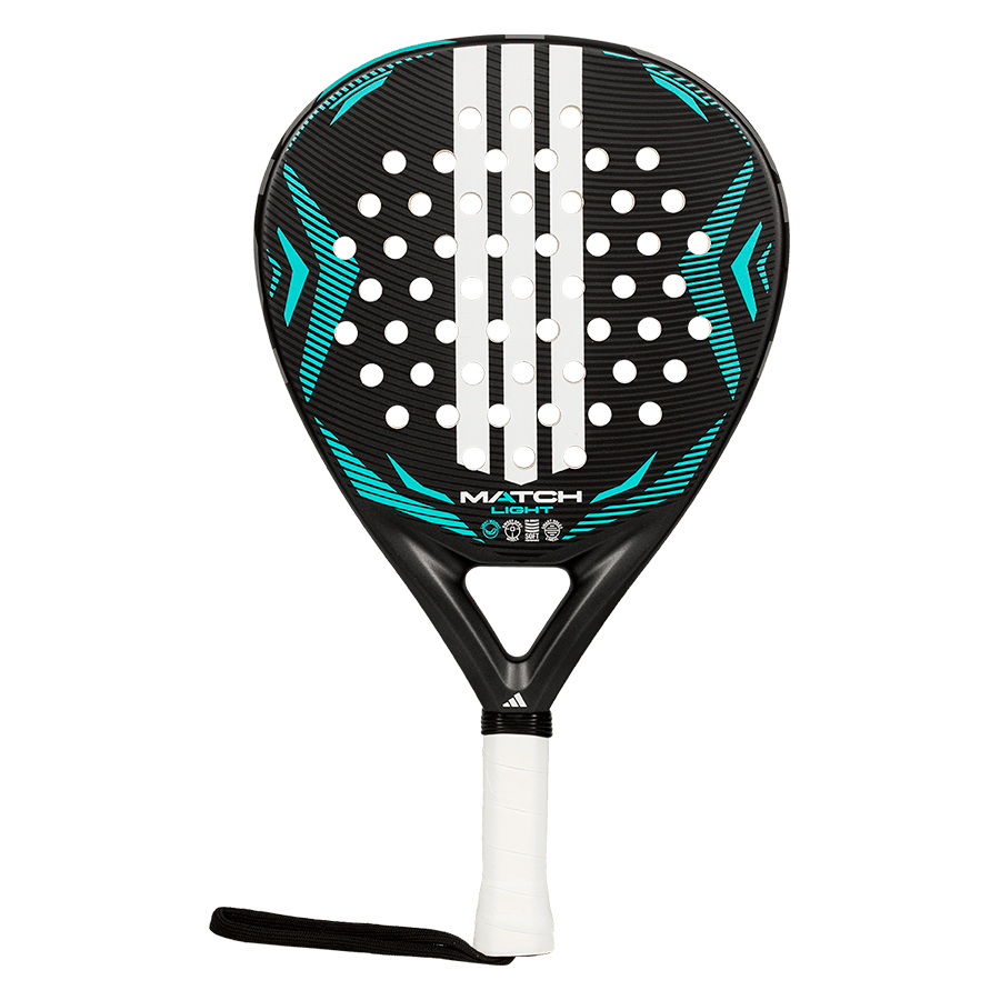 Adidas Match Light 2026 - Anthracite/Blue - Padel Racket