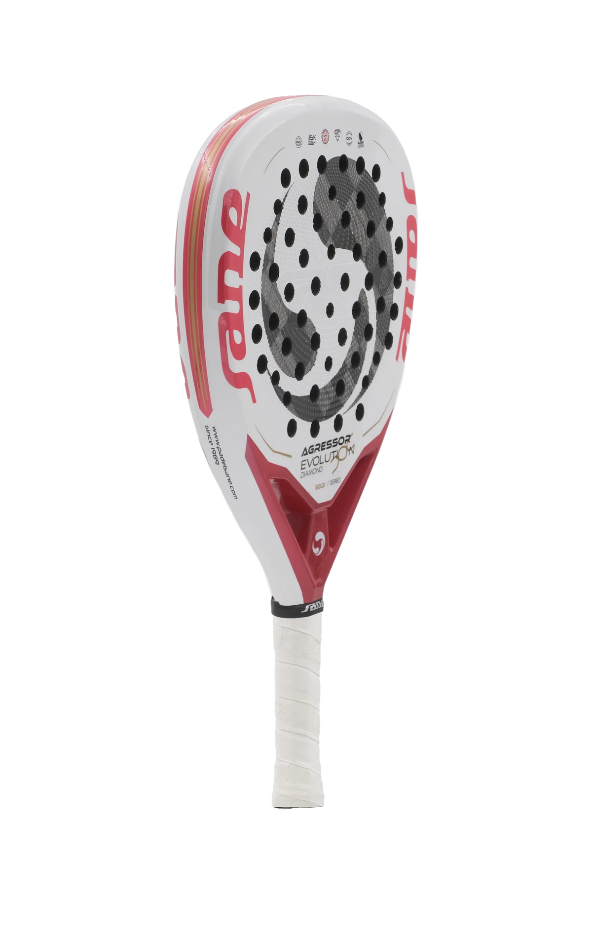 Sane Agressor Evolution Diamond Gold Series - Padel Racket