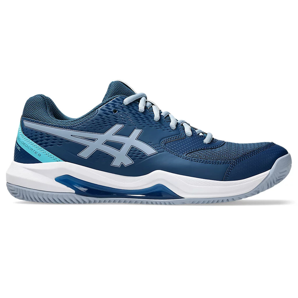 Asics Shoes Gel Dedicate 8 Padel - Mako Blue/Grey Blue