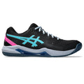 Asics Shoes Gel Dedicate 8 Padel - Black/Energy Aqua
