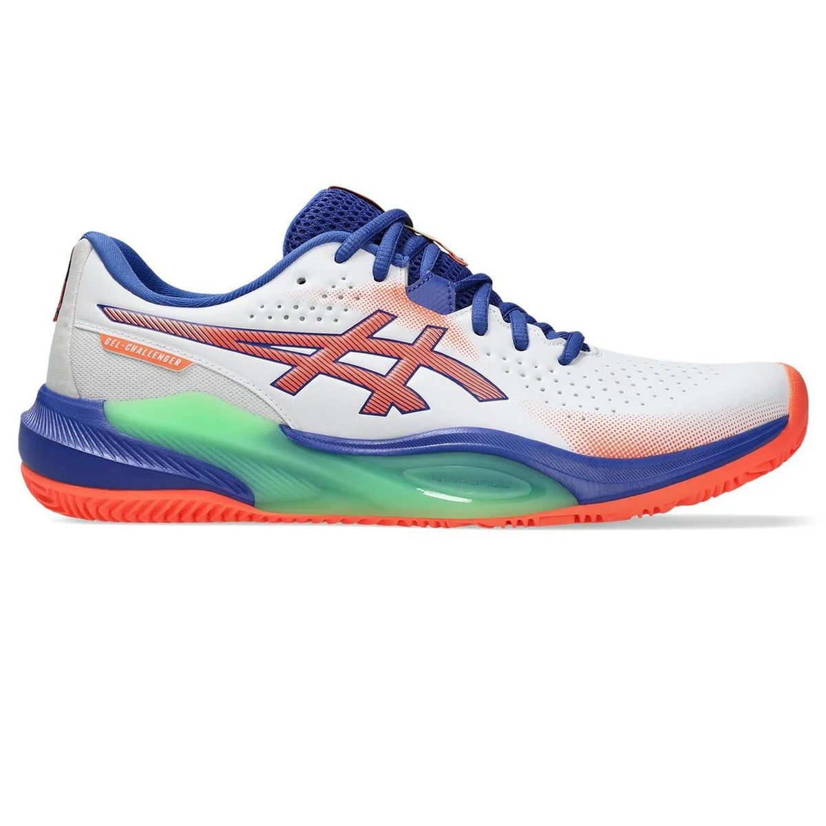 Asics Shoes Gel Challenger 15 Padel - White / Vivid Coral