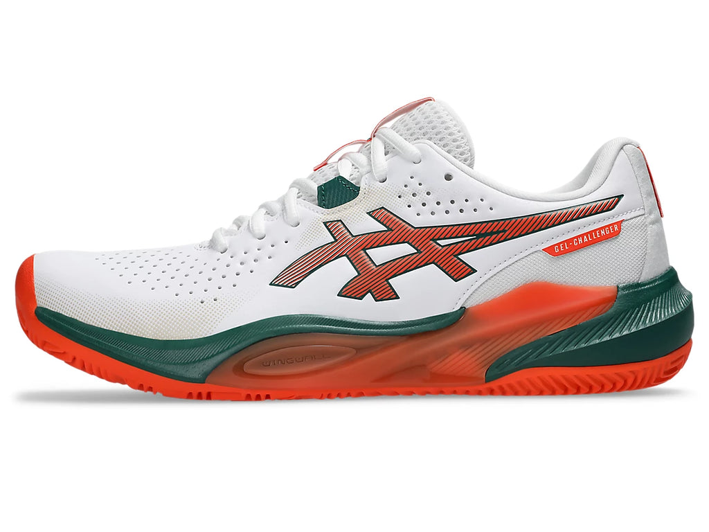 Asics Shoes Gel Challenger 15 Padel 2026 - White/Energy Orange
