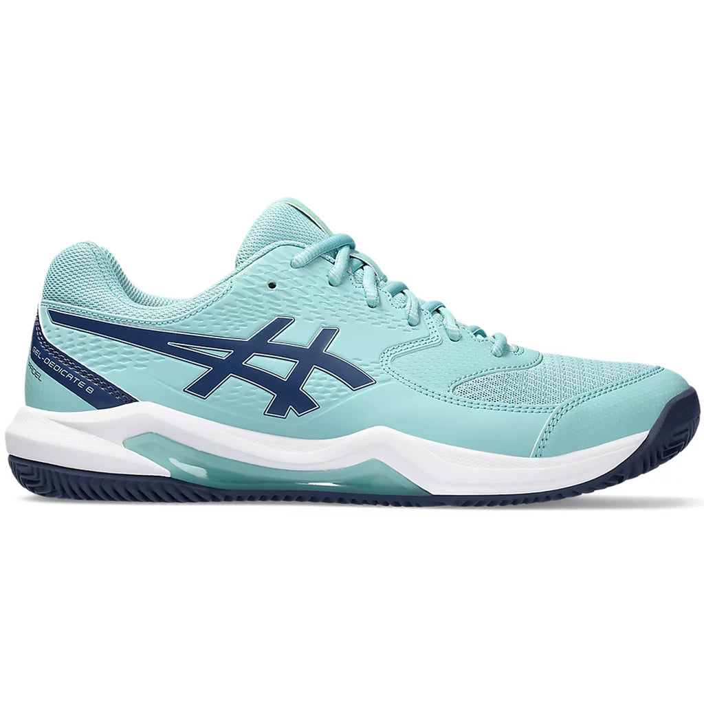 Asics Shoes Gel Dedicate 8 Padel - Teal Tint/Thunder Blue