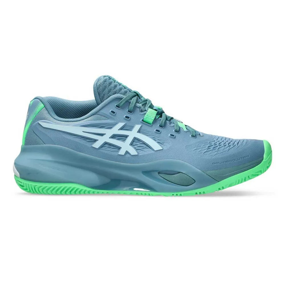 Asics Shoes Gel Resolution X Padel - Saba Blue / Cool Grey