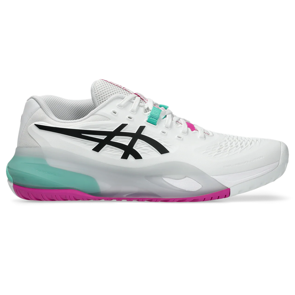 Asics Shoes Gel Resolution X - White / Aurora Green