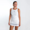 Belen Berbel Skirt Manila - White/Silver