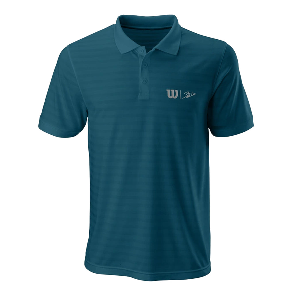 Wilson Polo T-Shirt Bela Stripe II - Blue