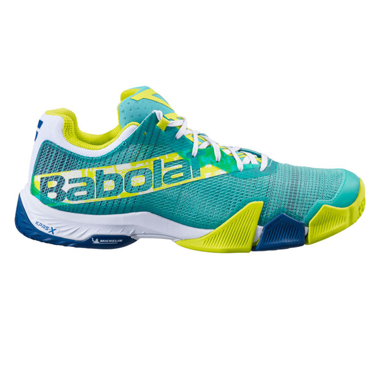 Babolat Shoes Jet Premura Men - Green/Sulphur Spring