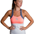 Belen Berbel T-shirt Nube - White/Coral/Grey