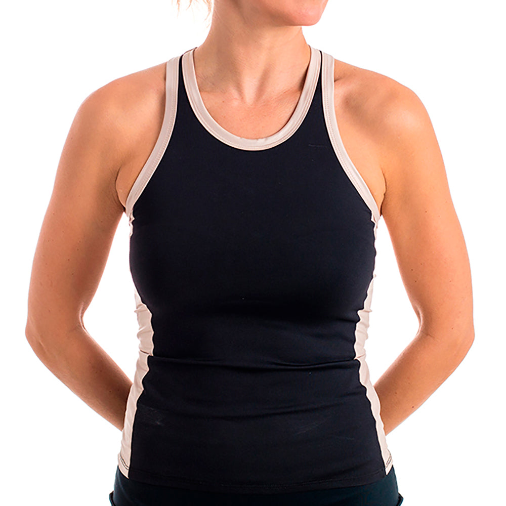 Belen Berbel T-shirt Sabana - Black/Creem