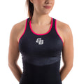Belen Berbel T-shirt Viento - Black/Pink