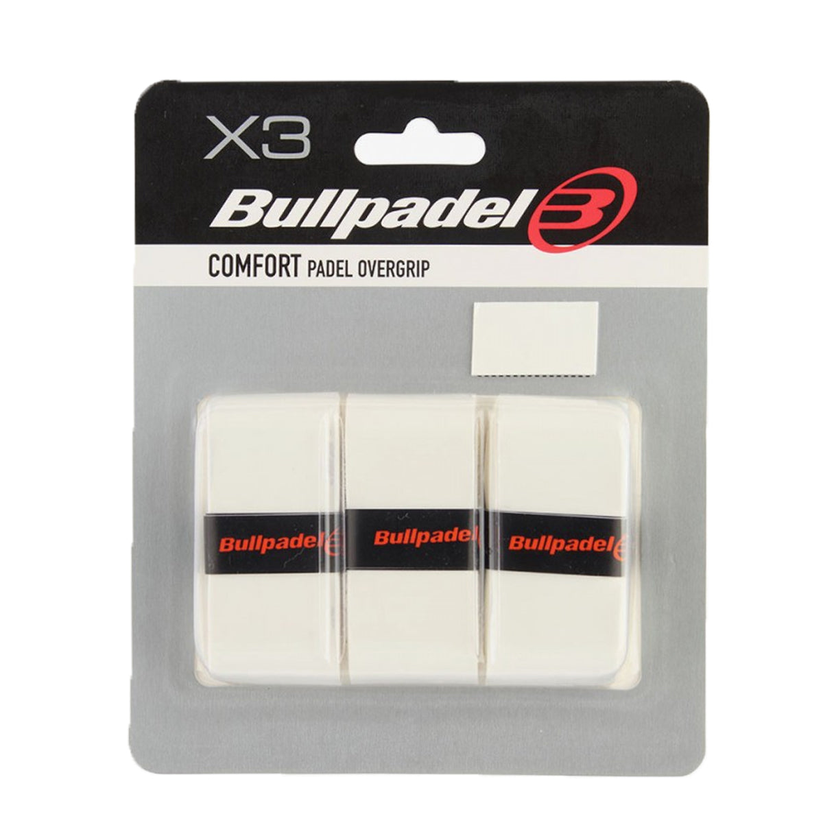 Bullpadel Overgrip X3 - White