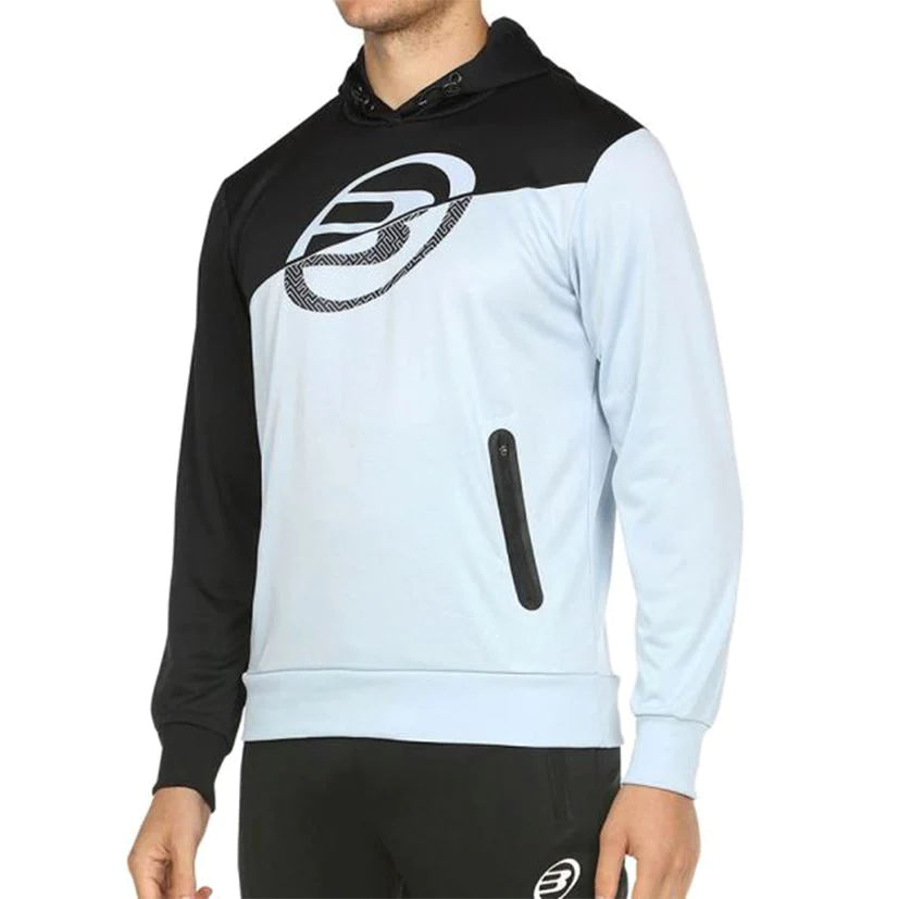 Bullpadel Hoodie Karkal - Light Blue/Black