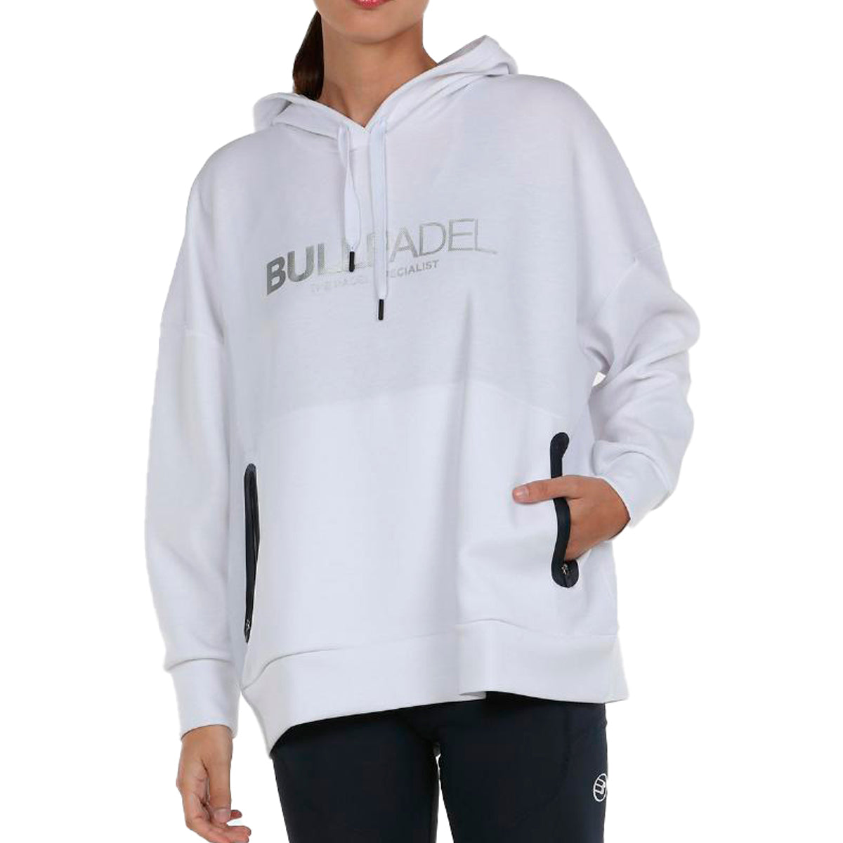 Bullpadel Hoodie Ubate - White