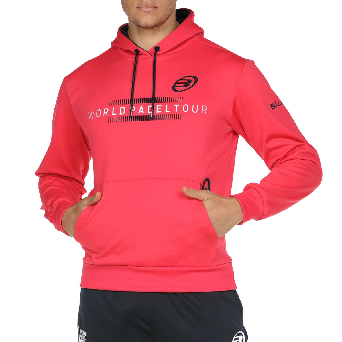 Bullpadel Hoodie WPT Renieba - Crimson