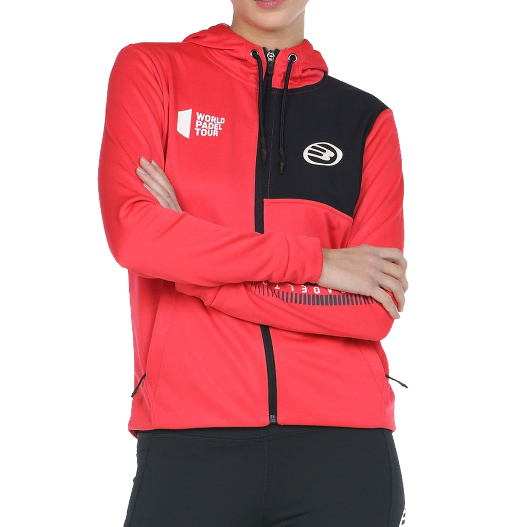 Bullpadel Hoodie WPT Rodigal - Crimson