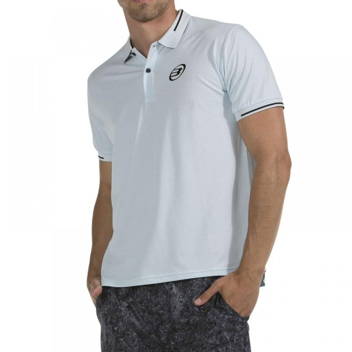 Bullpadel Polo T-Shirt Madon - Light Grey