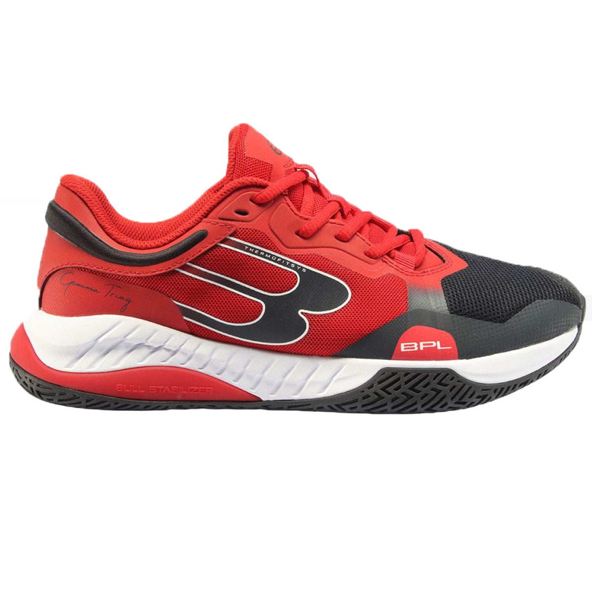 Bullpadel Shoes Elite Vibram - Burdeos Wine Red