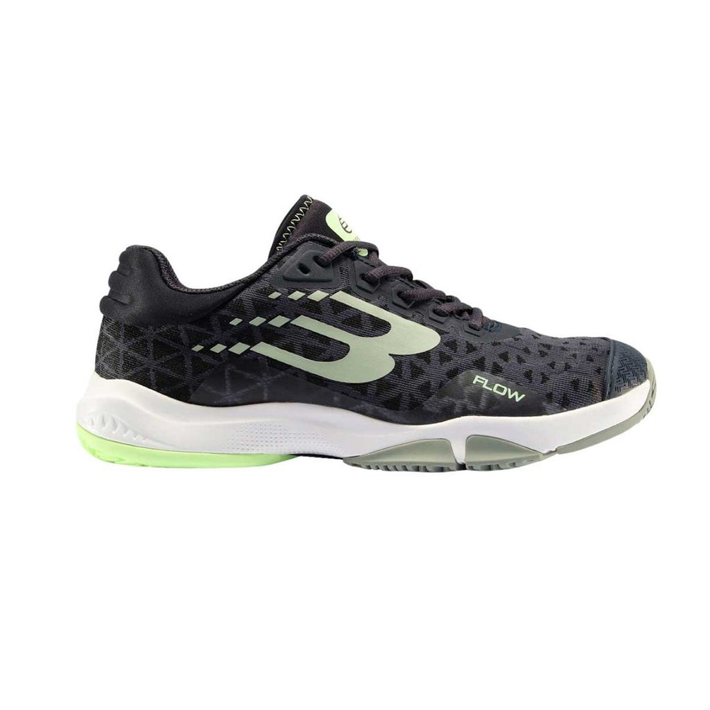 Bullpadel Shoes Flow 24V - Black / Eucalyptus
