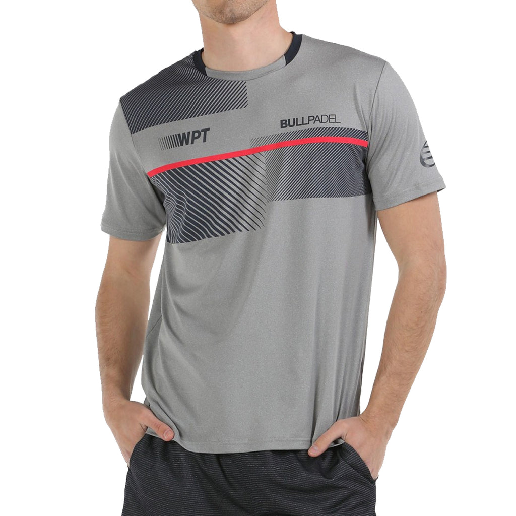 Bullpadel T-Shirt WPT Redullu - Grey