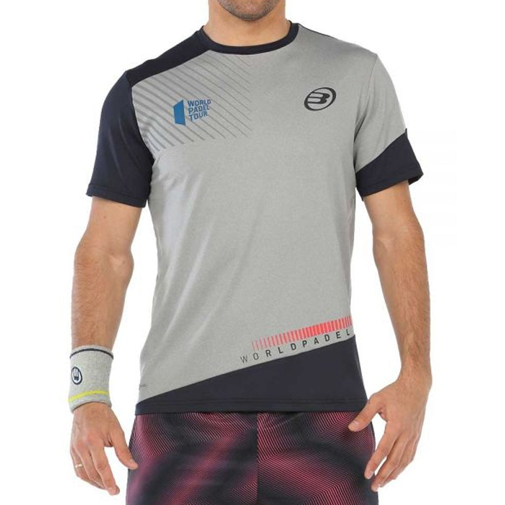 Bullpadel T-Shirt WPT Ricione - Grey
