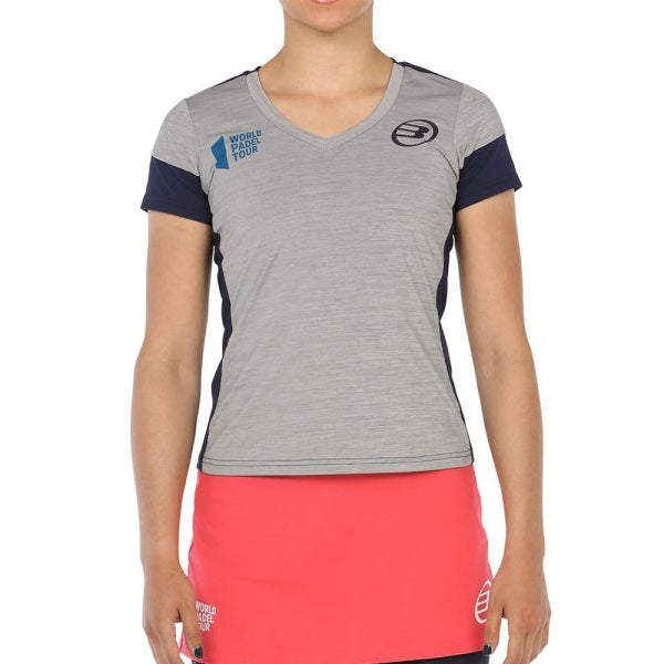 Bullpadel T-Shirt WPT Rollaz - Grey