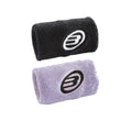 Bullpadel Wristband - Black/Malva
