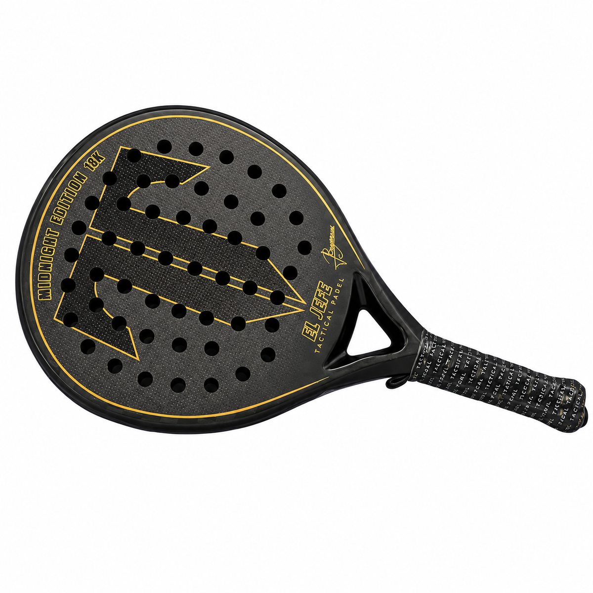 Tactical El Jefe Midnight 18K Edition - Padel Racket