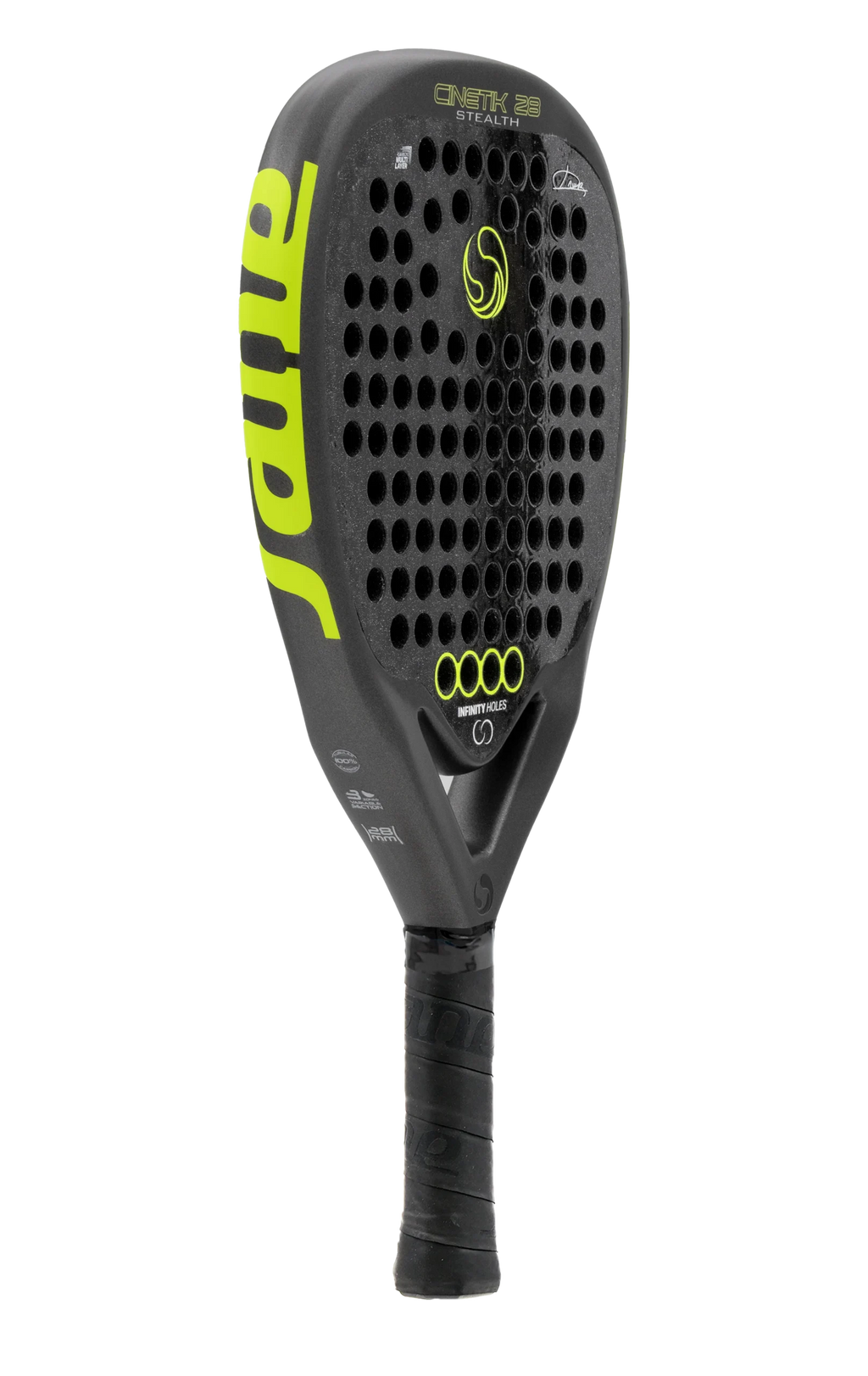 Sane Cinetik 28 Stealth by Javi Ruiz - Padel Racket